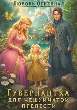 Обложка книги Гувернантка для чешуйчатой прелести. Переполох в драконьем поместье